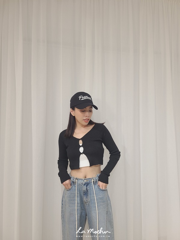 前挖洞歐美性感上衣